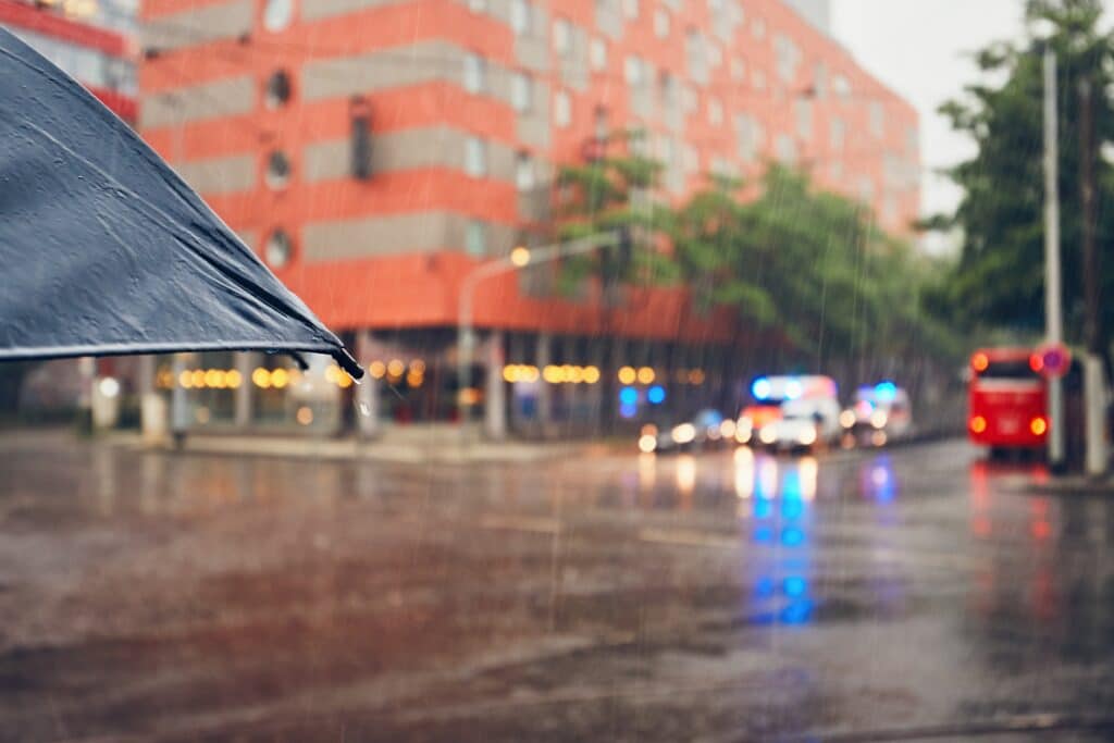 Chuva de verão
