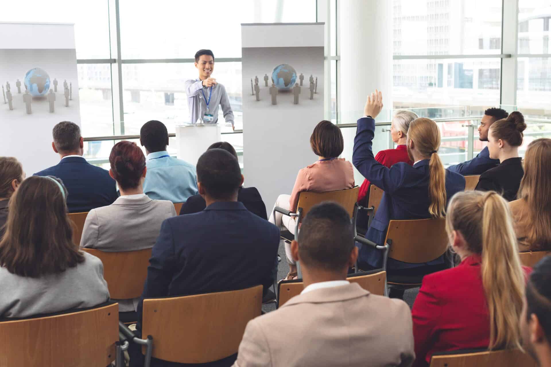 Reunião de negocios