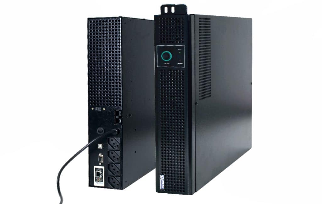 Nobreak TS Shara TS ON - Inverter Telecom - As instalações de Telecom precisam garantir seus serviços apesar da precariedade da rede elétrica. A linha de inversores TS ON supre esta necessidade.
