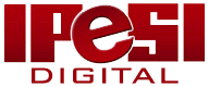 Escrita em vermelho dizendo "IPeSI DIGITAL"