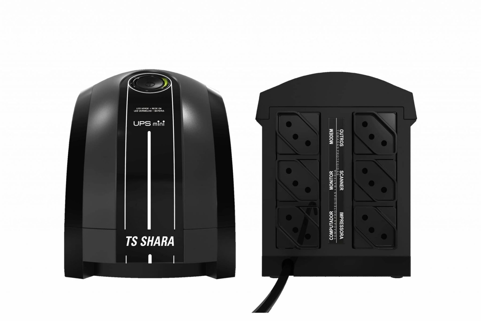 NOBREAK UPS MINI 600VA BIVOLT 115/220V