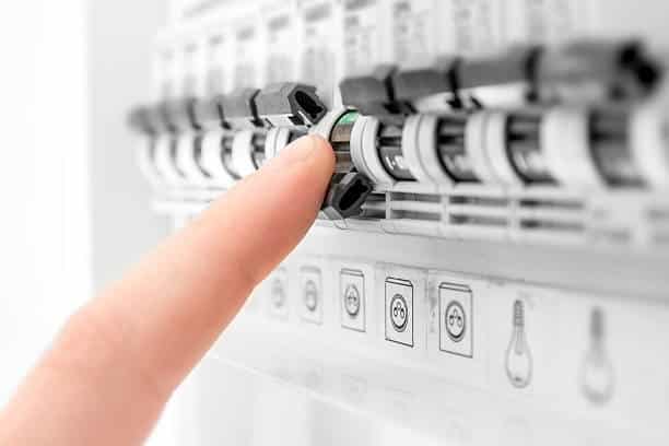 desligando o registro de energia